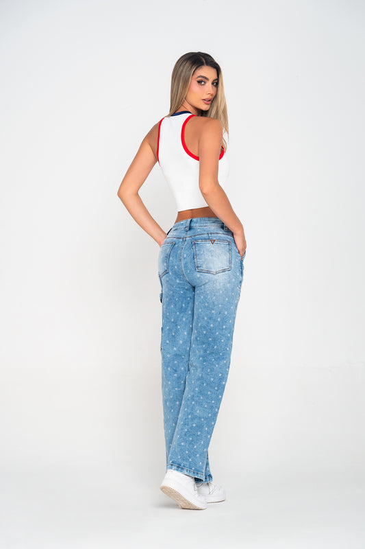 Jean Colombiano PALAZZO 700-1848 - ENVIO GRATIS